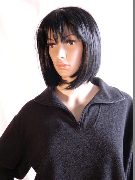 Just For You Fashion Fleece-Pullover Schwarz, Gr. XXL