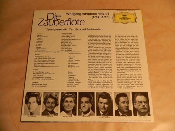 LP Mozart, Die Zauberflöte