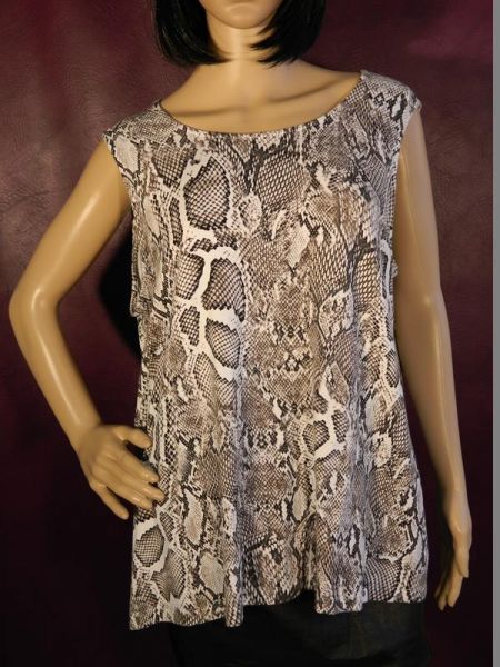 YSS Top Schlangenmuster Gr. XL