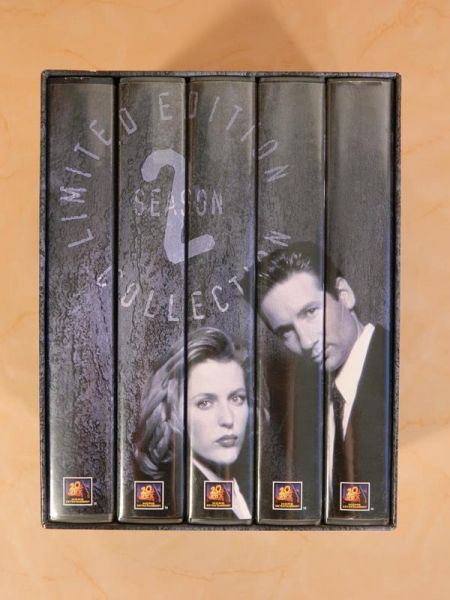 VHS "Akte X" Season 2 Collection Limited Edition