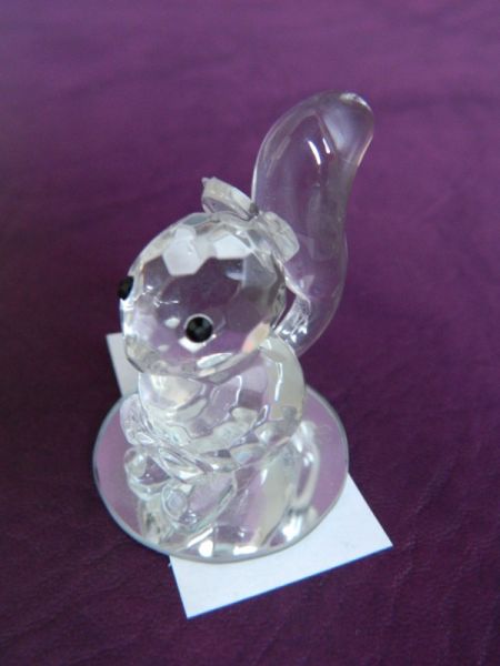 Kristall-Figur Eichhörnchen