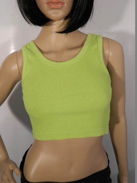 Ragazza Sport Top Grün Bauchfrei Gr. M