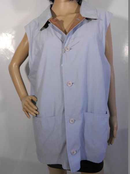 Wendeweste Blau Braun Gr. 48