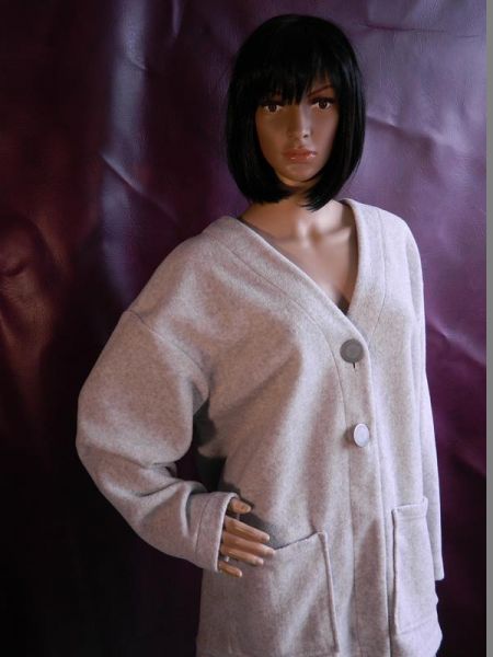 Casual Wear Jacke Grau, Gr. 40/42