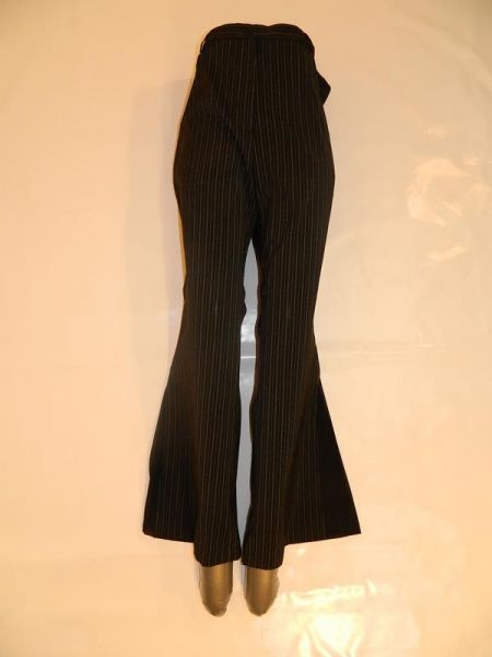 YGCC Hose Schwarz Gestreift Gr. 44