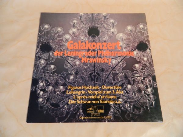 LP Galakonzert der Leningrader Philharmonie Mrawinsky