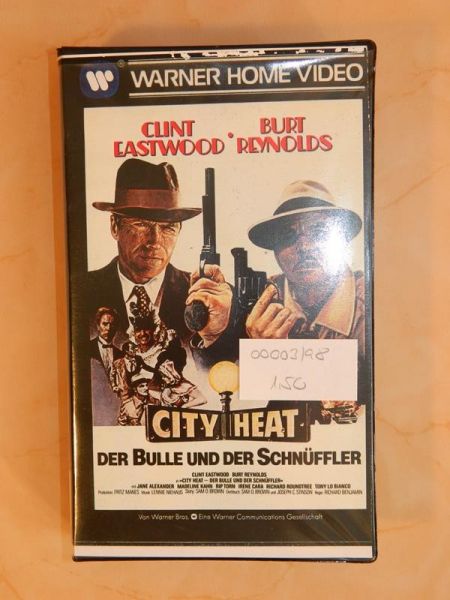 VHS "City Heat - Der Bulle und der Schnüffler"