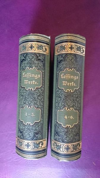 Lessings Werke, Eine Auswahl in 6 Bänden (in 2 Büchern)