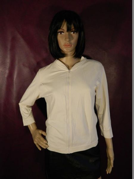 X-Mail Sweatjacke Creme Gr. L (42/44)