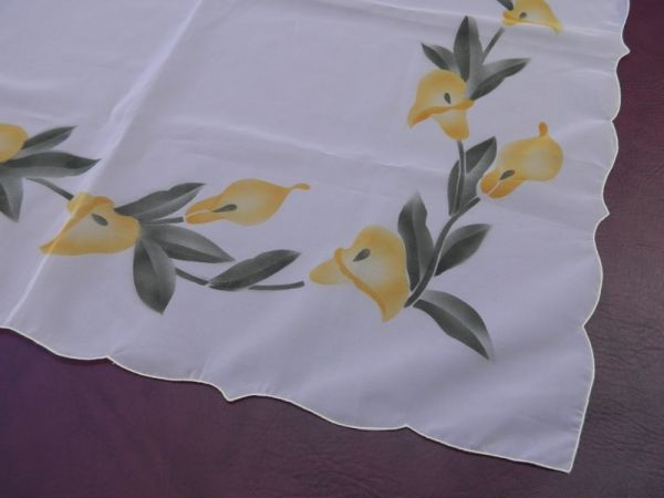 Tischdecke Callas - transparent