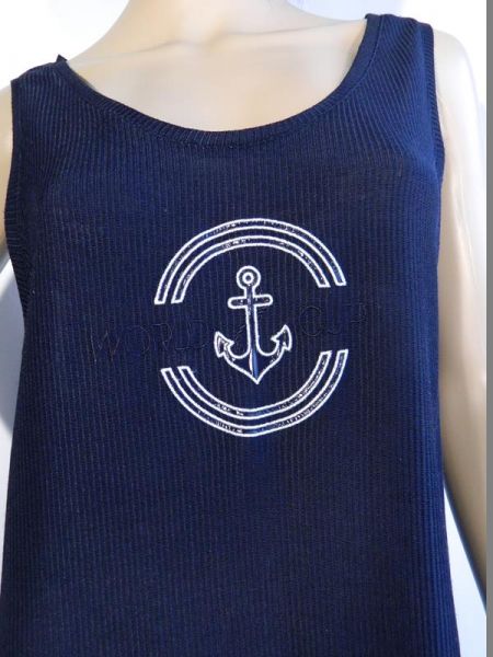 Rösch Strandkleid Gr. 44 Blau