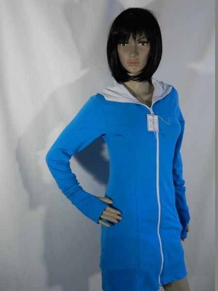 Ato Sweatjacke Lang, Blau, Gr. S