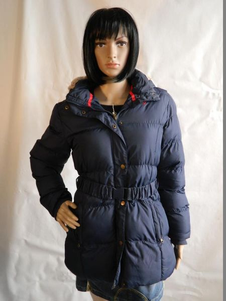 Denim & CO Daunenjacke Dunkelblau, Gr. 40