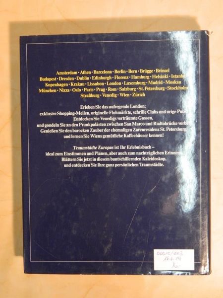 "Traumstädte Europas - Die schönsten Städte entdecken, erleben und genießen" - Ein ADAC Buch