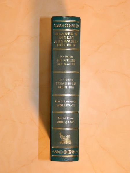 Büchersammlung - Reader's Digest Auswahlbücher - Wolfstage, Virusjagd u.v.m.