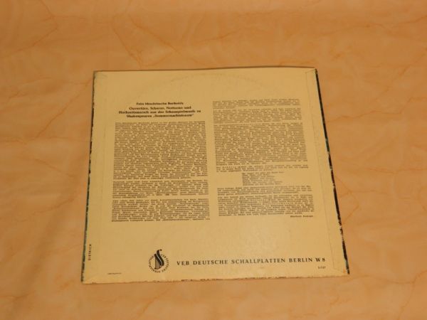 Ein Sommernachts Traum, Felix Mendelssohn Bartholdy