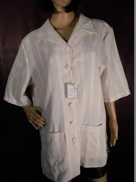 Image Hemd Creme gestreift Gr. XXL