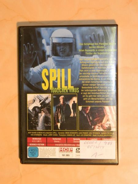 DVD "Spill - Tödlicher Virus"