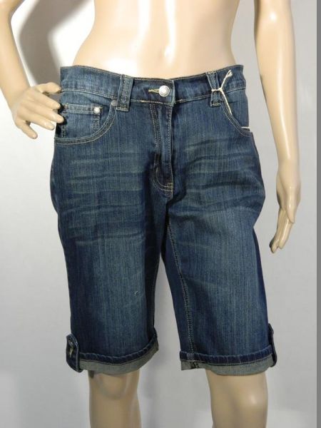 Gina Benotti Jeansshorts Dunkelblau, Gr. 40