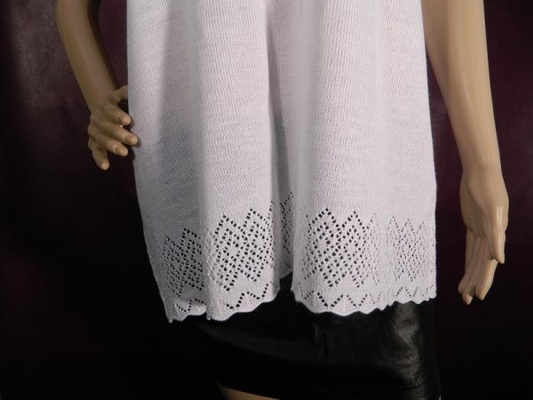 Top Weiss Strick Gr. 46