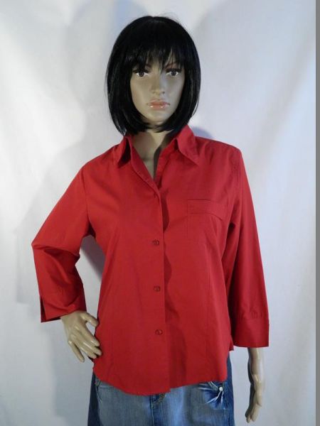 Hemd Rot Gr. 42