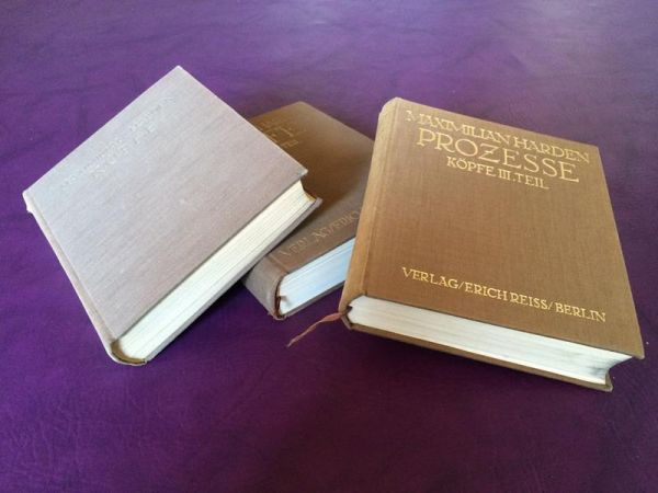 Maximilian Harden - Köpfe, Band 1-3