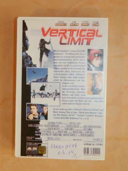 VHS "Vertical Limit - Halt Dich Fest!"