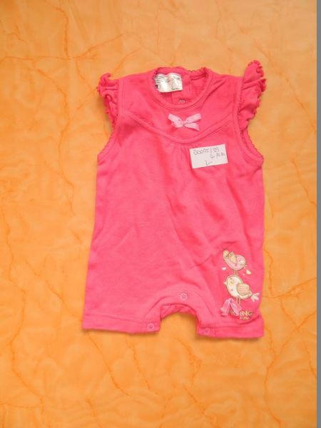 Body Pink mit Vogelmotiv Gr. 50