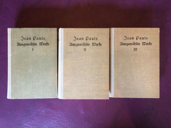 Jean Pauls Ausgewählte Werke, Band 1-3