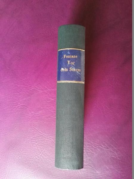 Vor dem Sturm von Theodor Fontane