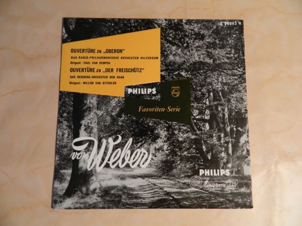 LP von Weber, Ouvertüren