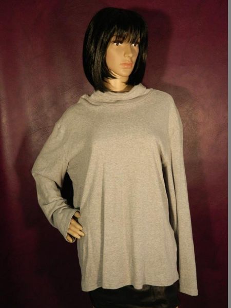 TCM Pullover Grau mit Rollkragen Gr. XL
