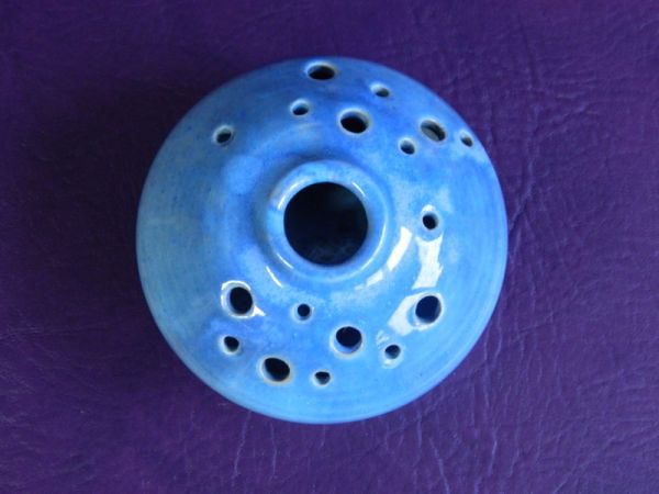 Kleine Vase, Ton und Emaille