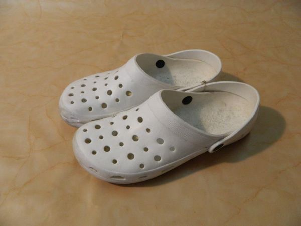 Clogs weiß Gr. 38