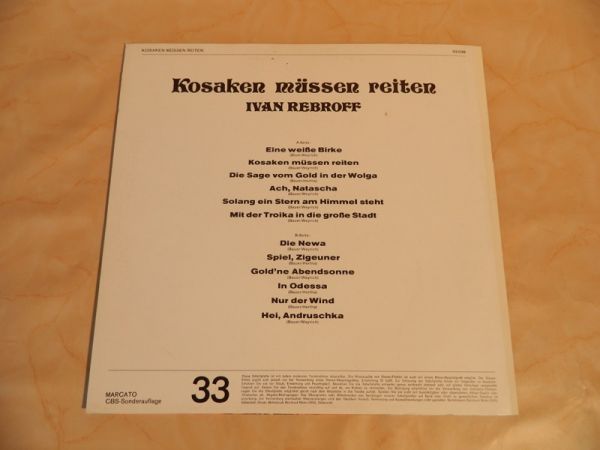 LP Rebroff, Kosaken müssen reiten