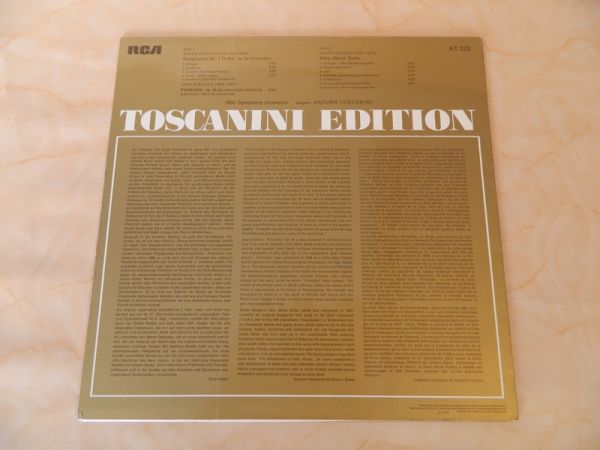 LP Toscanini Edition
