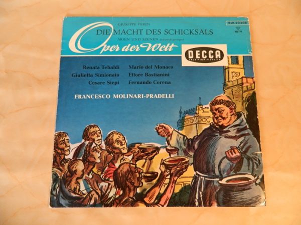 LP Verdi, die Macht des Schicksals