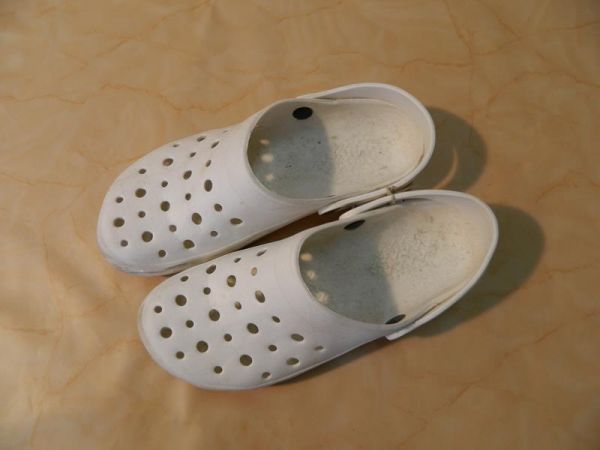 Clogs weiß Gr. 38