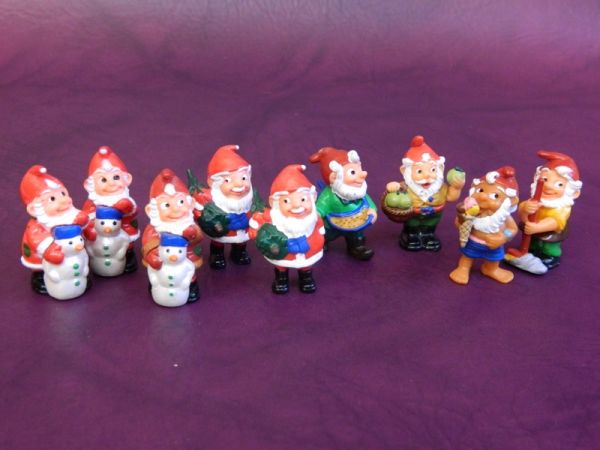 Ü-Ei-Figuren, Jahreszeiten-Zwerge