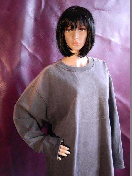 Back To Basics Pullover Dunkelgrau, Gr. M