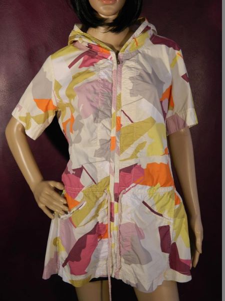 Sandwich Shirtjacke Bunt Gr. 40