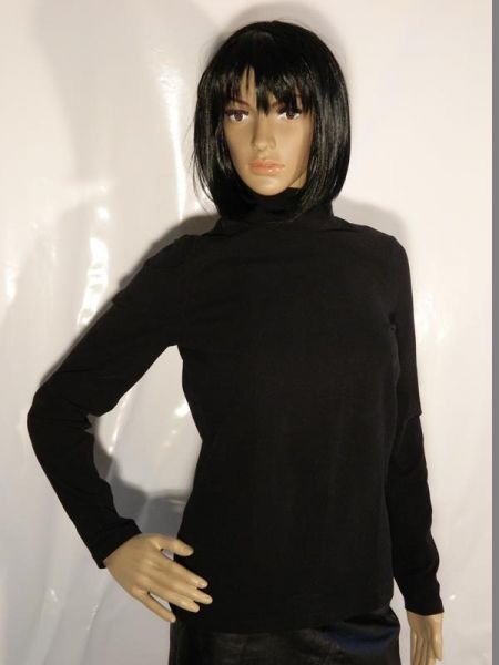 Eddie Bauer Pullover Schwarz mit Rollkragen Gr. S