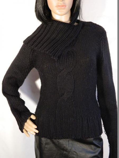 Vero Moda Pullover Strick Schwarz Gr. S