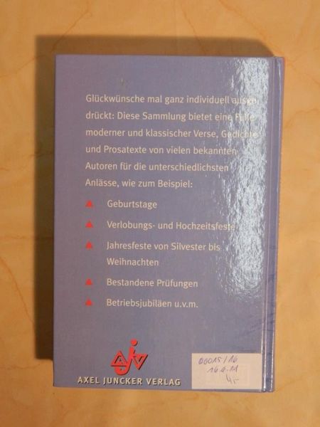 Sammlung "Herzliche Glückwünsche für jeden Anlass"