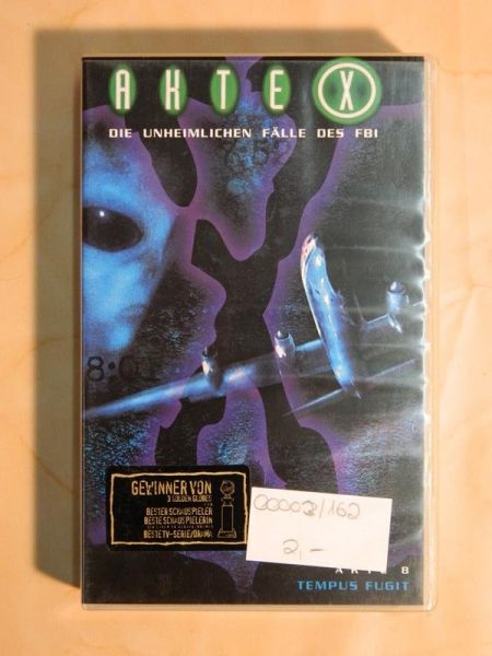 VHS "Akte X - Tempus Fugit" (Akte 8)