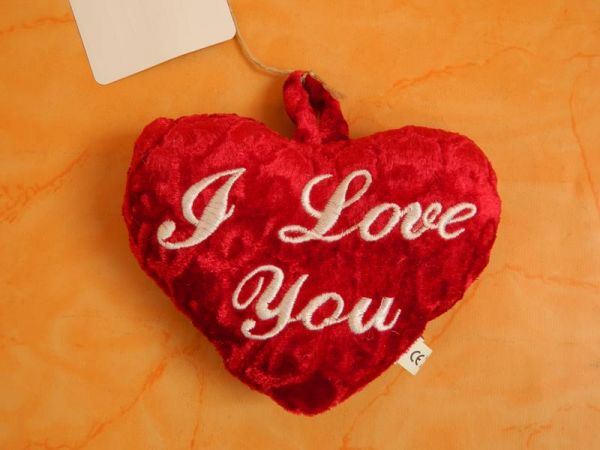 Stoffherz "I Love You"