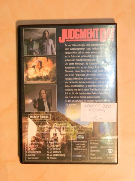DVD "Judgement Day - Tödliche Bedrohung aus dem All"