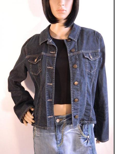 Comma Jeansjacke Blau Gr. 42