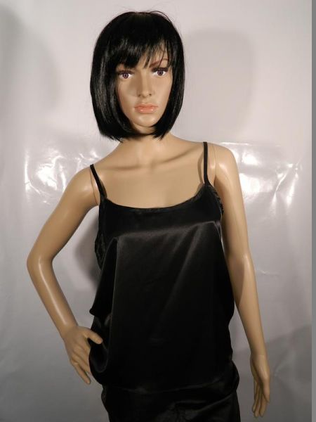 Gina Benotti Shirt Schwarz mit Silber Gr. L