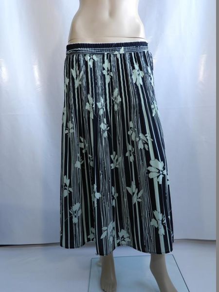 Lucia Bluse und Rock Grün/Schwarz Gr. 46 (2-teilig)